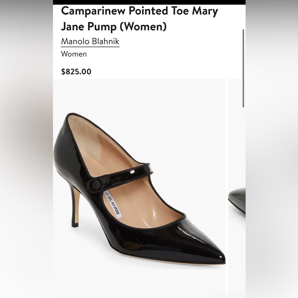 Manolo Blahnik heel